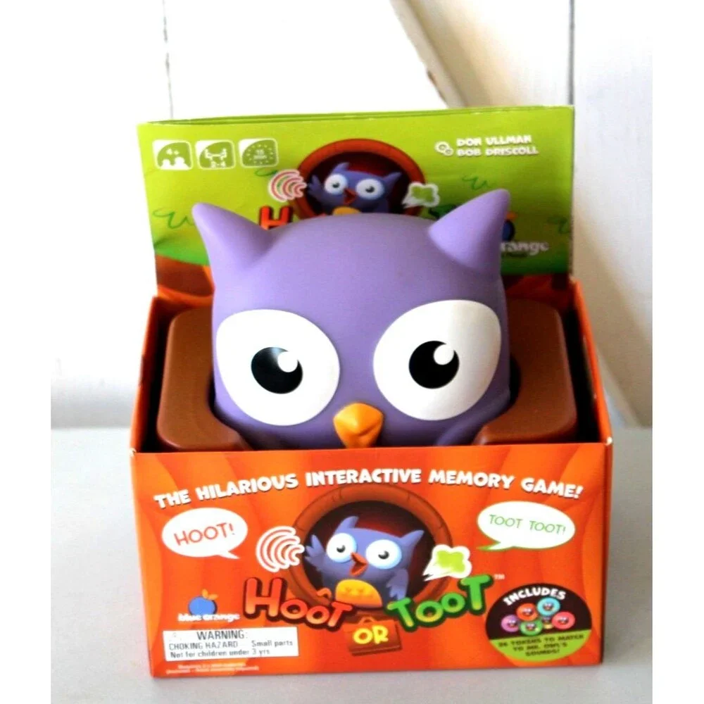 Hoot or Toot The Hilarious Interactive Memory Game Ages 4+- 2023